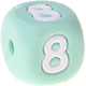 Dado in silicone con lettera 10 mm : 8