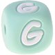 Dado in silicone con lettera 10 mm : G