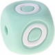 Dado in silicone con lettera 10 mm : O