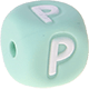 Dado in silicone con lettera 10 mm : P