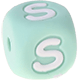 Dado in silicone con lettera 10 mm : S