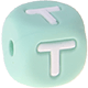 Dado in silicone con lettera 10 mm : T