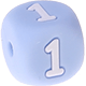 Dado in silicone con lettera 10 mm : 1