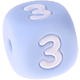 Dado in silicone con lettera 10 mm : 3