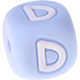 Dado in silicone con lettera 10 mm : D