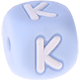 Dado in silicone con lettera 10 mm : K