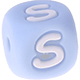 Dado in silicone con lettera 10 mm : S