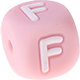 Dado in silicone con lettera 10 mm : F