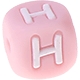 Dado in silicone con lettera 10 mm : H