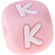 Dado in silicone con lettera 10 mm : K