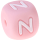 Dado in silicone con lettera 10 mm : N