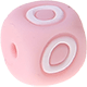 Dado in silicone con lettera 10 mm : O
