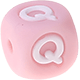 Dado in silicone con lettera 10 mm : Q