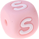 Dado in silicone con lettera 10 mm : S
