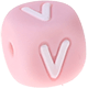 Dado in silicone con lettera 10 mm : V