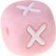 Dado in silicone con lettera 10 mm : X