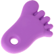 Piedini in silicone : blu viola