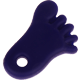 Piedini in silicone : blu scuro