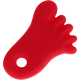 Piedini in silicone : rosso