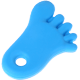 Piedini in silicone : azzurra