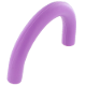 Mezzi anelli in silicone : blu viola