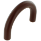 Mezzi anelli in silicone : marrone