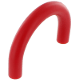 Mezzi anelli in silicone : rosso