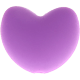 Cuoricini in silicone : blu viola
