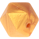 Esagono in silicone 17mm : oro