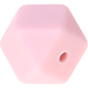 Esagono in silicone 17mm : rosa