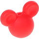 Mickey in silicone : rosso