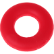 Cerchietti in silicone : rosso