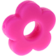 Fiore in silicone : rosa scuro