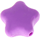 Stelle in silicone : blu viola