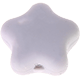Stelle in silicone : grigio chiaro