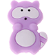 Piccolo procione in silicone : lilla
