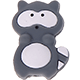 Piccolo procione in silicone : grigio