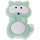 Piccolo procione in silicone : menta