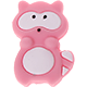 Piccolo procione in silicone : rosa