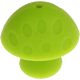 Funghetti in silicone : verde giallo