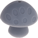 Funghetti in silicone : grigio