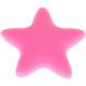 Stelle in silicone : rosa bambino