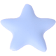 Stelle in silicone : blu pastello