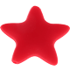 Stelle in silicone : rosso