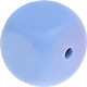 Cubi in silicone : azzurro bambino