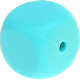 Cubi in silicone : turchese chiaro