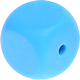 Cubi in silicone : azzurra