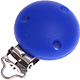 Clip in silicone : blu scuro