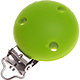 Clip in silicone : verde giallo