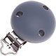 Clip in silicone : grigio